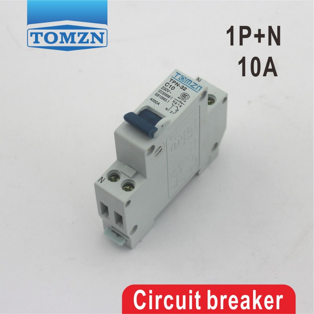 Breaker AC 1P+N-10A